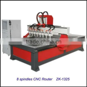 8 Heads Wood CNC Router (1300*2500mm) thumbnail-1