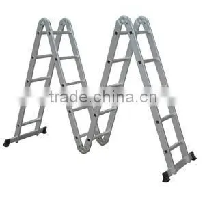 Hot Sales 3.7m Aluminium Multi-purpose Ladder thumbnail-2