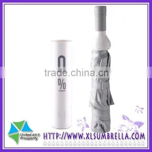20.5'' Manual Foldable Wine Bottle Shape Promotional Umbrella thumbnail-1
