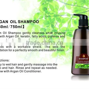 2015 the Best Popular Argan Oil Shampoo From Morocco From GMPC Factory OEM/ODM SHAMPOO thumbnail-1