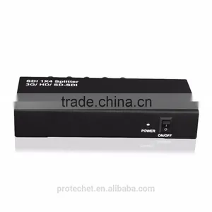 BNC SDI Splitter 1 Input 4 Output Audio Video SDI Splitter 4 Way SDI Splitter Support HD-SDI/3G SDI thumbnail-2