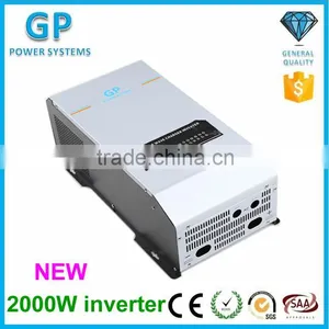 GPE 2kva/2000watts Off-grid dc to ac Pure Sine Wave Pump Inverter Made in China thumbnail-1