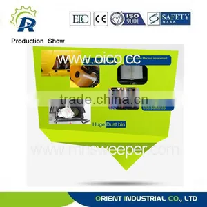 12 Months Warranty Battery Use Commercial Road Sweeper With Power Supply 36V thumbnail-3