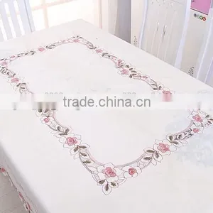 New Design Elegant Handmade Embroidery Cheap Table Cover thumbnail-2