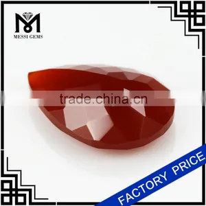 Fashion Red Agate Stone Gem For Jewelry Making thumbnail-4