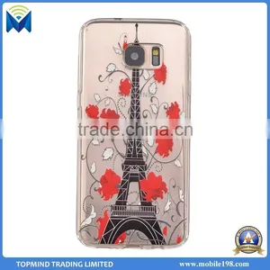 Wholesale Cheap Price Colorful Painted TPU Back Cover Case for Samsung Galaxy S7 S7 Edge thumbnail-1