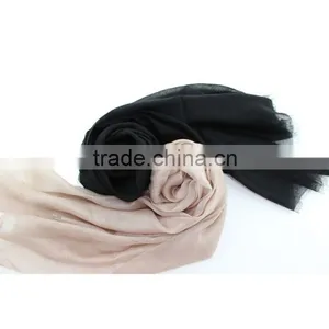 100% Wool Silk Blended Hijab thumbnail-3