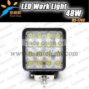 15w 18w 27w Available 48w 12v Led Work Lighting 4000 Lumen Spot Beam/flood Beam IP67 for Offroad thumbnail-1