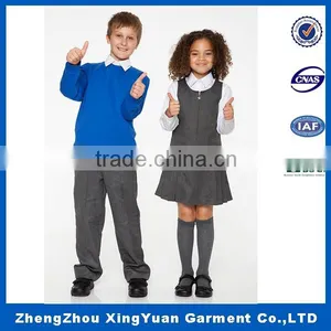 Factory Latest Dress Designs OEM Primary Wholesales School Uniforms thumbnail-5