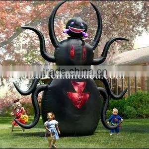 Massive Inflatable Animated Spider Halloween Decoration thumbnail-1