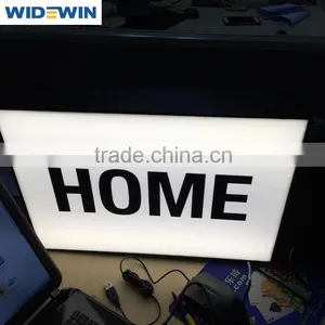 Customize Design Indoor Advertising Light Boxes Letters for Window Display thumbnail-1
