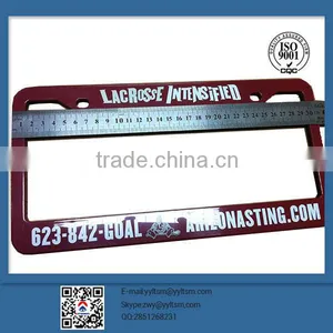 Hot Selling New Listinglicense Plate Frame With Good Quanlity thumbnail-1