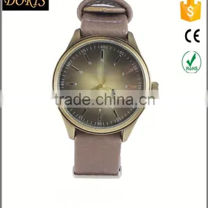 China Watch Manufacturer Oem Watch Men 2016 New Style Leather Wrist Watch thumbnail-3