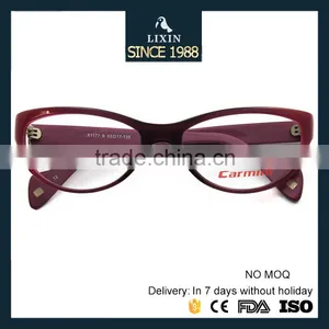 Fashion Womens Acetate Cat Eye Optical Eyeglasses Frames Elegant Temple for Lady's Eyewear Glasses X1177 thumbnail-5