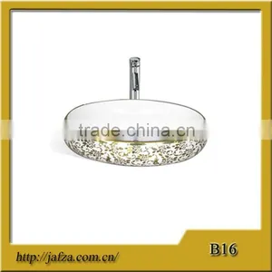 B16 Counter Top Ceramic Hand Wash Basin, Elegant Basin thumbnail-1