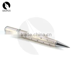 KKPEN Promotional Aluminium Cheap Perfume Ball Pen With Crystal thumbnail-5