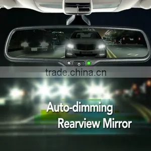 4.3 Inch Rearview Mirror Monitor With Auto-dimming , Parking Sensor Reverse Camera thumbnail-1