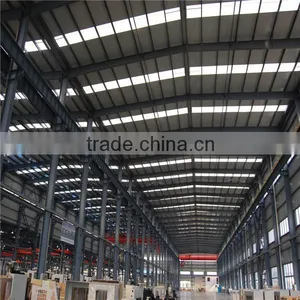 Light Steel Structure Workshop/ Prefab Light Steel Structurewarehouse With ISO 9001:2008 thumbnail-4
