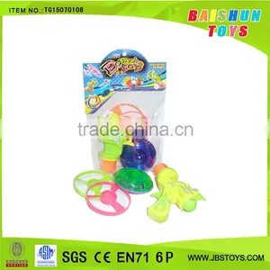 Promotion Toy Bouncing Toys Tornado Spinning Top Set Tg15070108 thumbnail-1