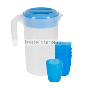 Felton 2.3 Litre Plastic Jug With 5pcs Cup thumbnail-1