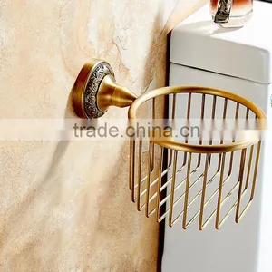 88951F Batnroom Accessory Soap Dish Archaize Hotel Use Bath Basket Toilet Paper Holder With Shelf thumbnail-6