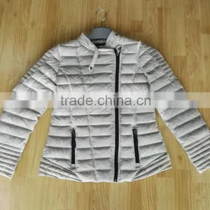 2017 New Design Women Dirty Wash Down Jacket thumbnail-1