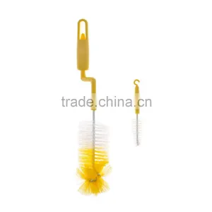 Jinhua Best Selling Nylon Nipple Straw Water Baby Bottle Cleaning Brush thumbnail-1