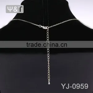 Fashion Crystal Design Necklace Engraved Bullet Dressed Bunnies Charms Jewelry Necklaces thumbnail-1