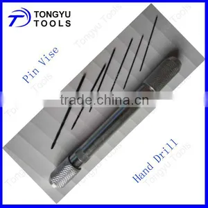 Double Chuck Pin Vise and Hand Drill for Micro Drill Bit thumbnail-1