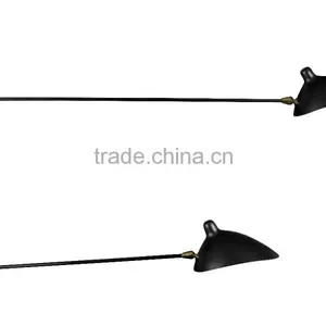 Manufacturer's Premium Serge Mouille Two-arm Sconce Modern Home Wall Lamp Office Wall Light thumbnail-1