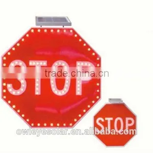 Cycle Solar Traffic Signs/aluminum Traffic Sign Board Cycle/solar Powered Portable Variable me thumbnail-1