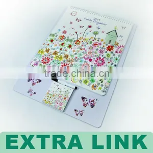 Butterfly Desk Calendar Note Book Yo Binding Offset Printing Wholesale thumbnail-1