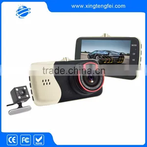 Hot 4.0 Inch Big Screen Car Black Box Dual Camera Dvr Driving Recorder thumbnail-1