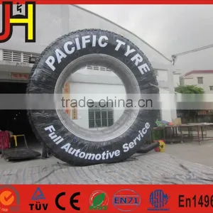 2016 Customized Advertising Inflatable Tire, Inflatable Tire Model for Sale thumbnail-1