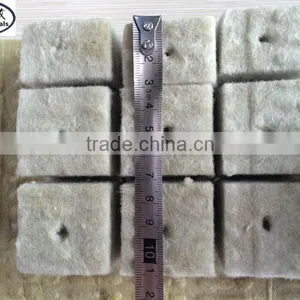 Mineral Wool Hydroponic Growing Media Rock Wool Cube for Vegetable Growth thumbnail-2