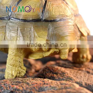 Nomoypet Non-toxic Super Simulation High-quality Cute Land Tortoise Model thumbnail-5