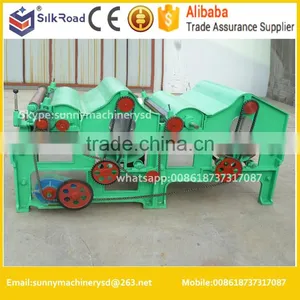Four Rollers Waste Textile Recycling/Tearing Machine thumbnail-1