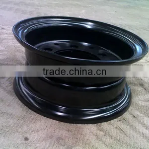 4.00E-9 Black Split Rim Wheel thumbnail-1