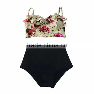Sixe Girl India Fashion Retro High Waist Bikini China Xxx thumbnail-5