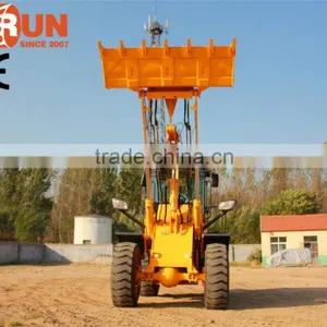 3 Ton Everun Brand New Front End Loader With Sweeper For Sale thumbnail-6