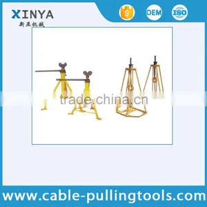 SIL-5 5 Ton Simple Mechnical Reel Payout Stand Steel Wire Reel Stand thumbnail-2