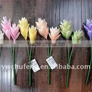 Two Centre Artificial Red Gingers Flower thumbnail-1