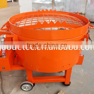 China Brand 250kg Mortar Refractory Material Mobile Concrete Pan Mixer thumbnail-1
