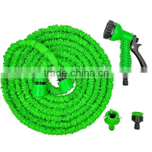50 Feet Expandable Garden Watering Hose Pipe With 7-way Spray Nozzle Gun for Watering, Car Wash, Pet Washing thumbnail-1