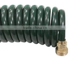 50' PU Coil Garden Hose thumbnail-1