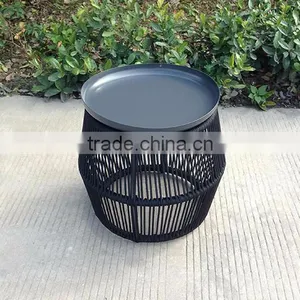 Outdoor Furniture Rope Textile Table thumbnail-3