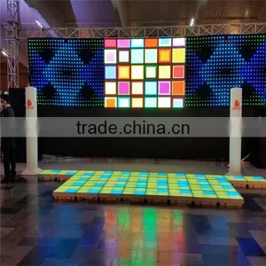 Led Curtain Night Club Decor Waterproof Dvi Attractive Led Video Floor thumbnail-1