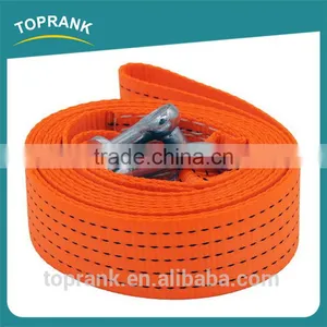 3.5m 4ton Towing Strape Polyester Flat Heavy Duty Car Tow Rope thumbnail-2