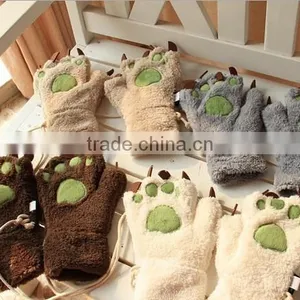Best Selling Paw Plush Bear Paw Gloves thumbnail-1