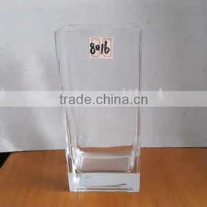 Square Glass Vase thumbnail-1